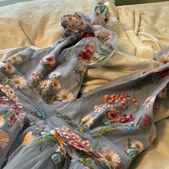 JessaKae Margaret Midi Dress (blue - medium) - Picture 7 of 12